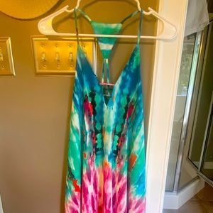 Tie dye summer dress